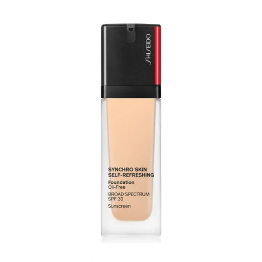  Shiseido Fluide Base Make up Synchro Skin Self Refreshing Foundation Oil Free SPF30 220 Linen 