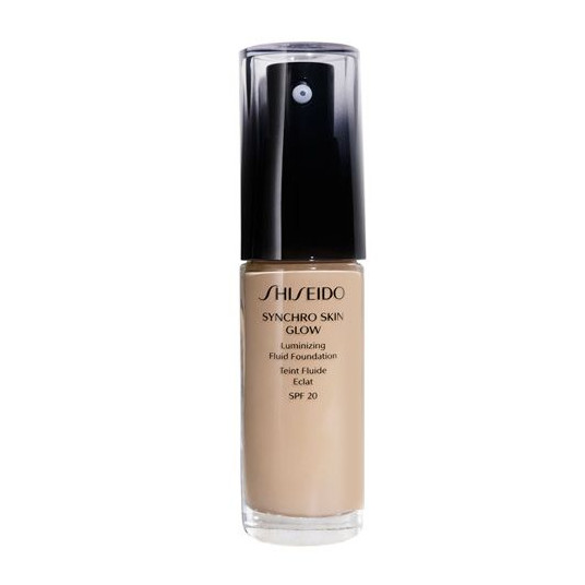  Tonuojantis kremas Shiseido Synchro Skin Glow Luminizing Fluid Foundation SPF 20 (Rose 3) 30 ml 