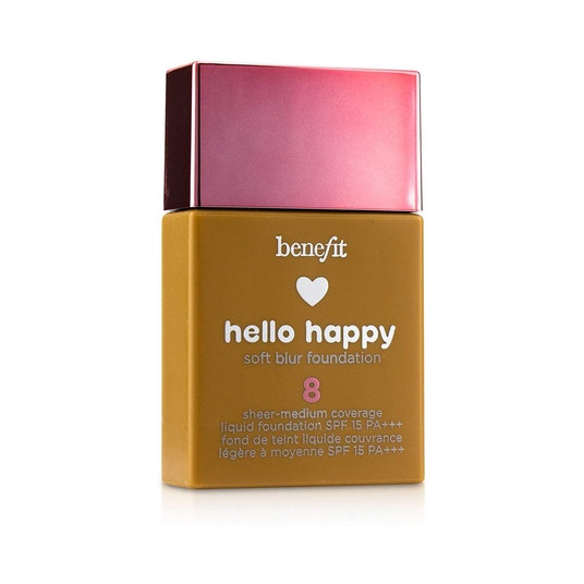 Benefit Hello Happy Soft Blur Foundation SPF15 08 Tan Warm 30 ml