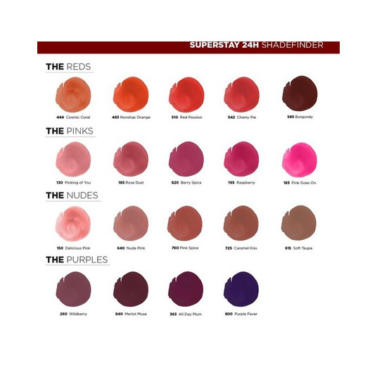 Maybelline Superstar 24 2 Step Liquid Lispstick Makeup 640 Nude Pink
