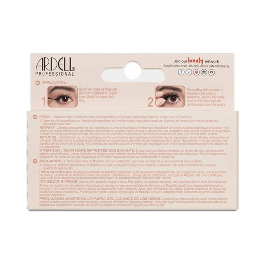  Ardell Magnetic Naked Lash 421   Natural Fake Eyelashes   Medium Volume  Medium Length   Crisscross  Feathery Effect 
