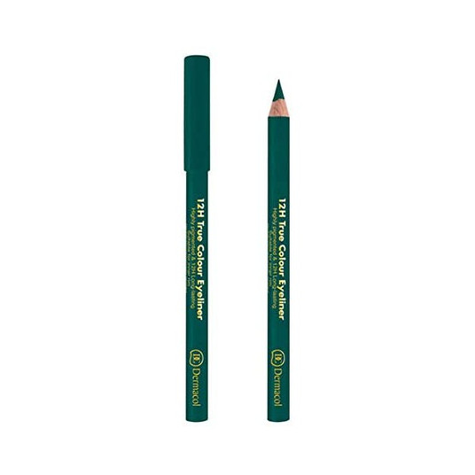 DERMACOL 12H True Colour Eyeliner trwa a kredka do oczu 5 Green