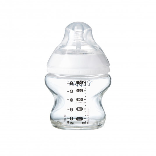 TOMMEE TIPPEE stiklinis buteliukas, 150 ml, 0 mėn+, 42243775