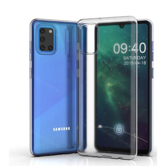  Mocco Ultra Back Case 1 mm Silicone Case for Samsung Galaxy A31 Transparent 