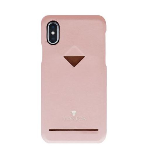 VixFox Card Slot Back Shell for Iphone XSMAX pink