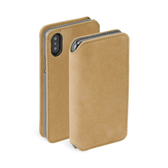 Krusell Broby 4 Card SlimWallet Apple iPhone XS Max cognac