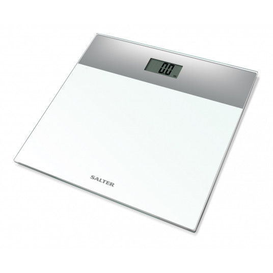  Salter 9206 SVWH3R Glass Electronic Scale Silver/White 