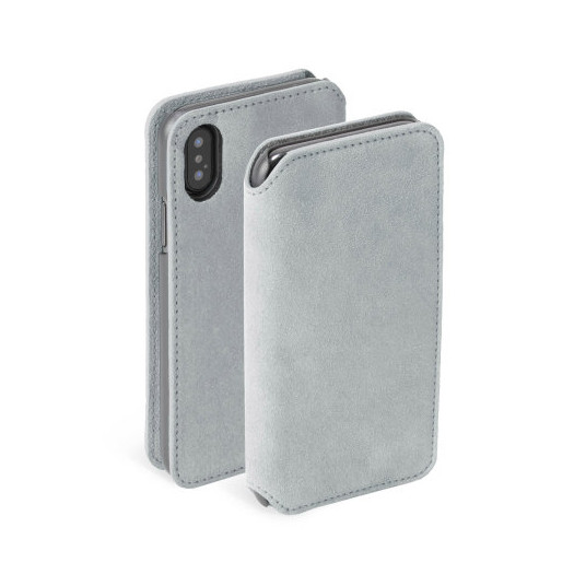 Krusell Broby 4 Card SlimWallet Apple iPhone XS light grey