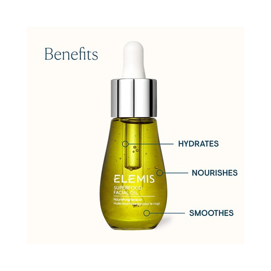  Back In Stock  Elemis Superfood Facial Oil 15ml 
