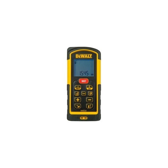  DeWALT DW03101 Lazerinis nuotolio matuoklis Juoda, Geltona 100 m 