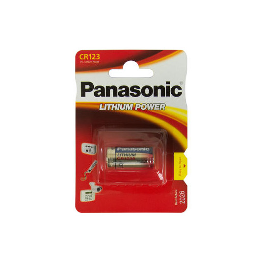  Baterija Panasonic CR-123AL/1BP 