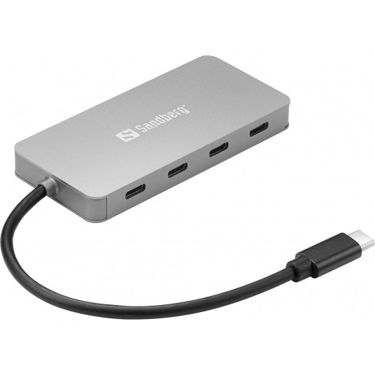  Sandberg 136-41 USB-C to 4 x USB-C Hub 
