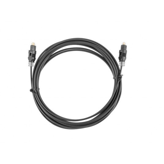  Lanberg CA-TOSL-10CC-0020-BK optinio pluošto kabelis 2 m TOSLINK Juoda 
