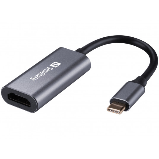  KAB Adapter USB-C (ST) -  HDMI (BU) Sandberg Silver 