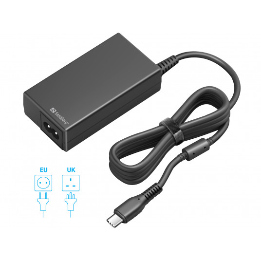  Sandberg 135-76 USB-C AC Charger PD65W EU+UK 