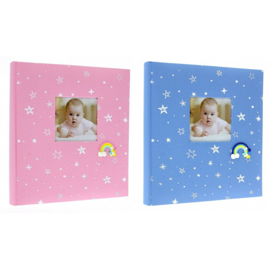  Albumas  GED DBCL50 BABYRAINBOW 29x32/100psl | vaikiškas |  kreminiai lapai l | kampučiai/lipdukai | knyginio rišimo 