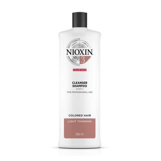 Nioxin - System 3 (Shampoo Cleanser System 3 ) Fine Color Thinning Hair - 1000 ml