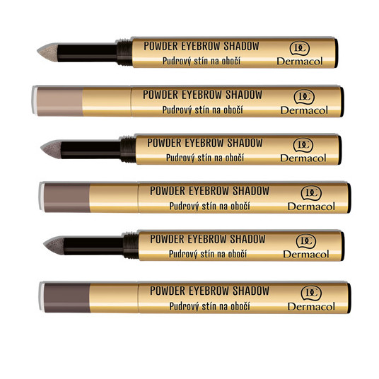Dermacol - Powdery shades eyebrow (Powder Eyebrow Shadow) 1 g - 3