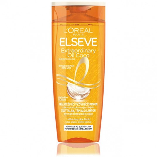 L´Oréal Paris - Nourishing Shampoo with Coconut Oil for Normal to Dry, Elseve Hair Elseve Extraordinary Oil - 400 ml
