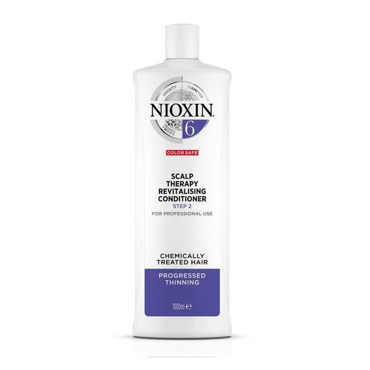 Nioxin - Skin Revitalizer For Thinning Normal To Thick Natural And Chemically Treated System 6 Hair (Conditioner System 6 ) - 300 ml