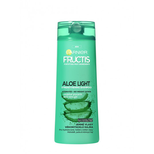 Garnier - Strengthening shampoo with aloe vera for fine hair Fructis (Aloe Light Strength ening Shampoo) - 400 ml