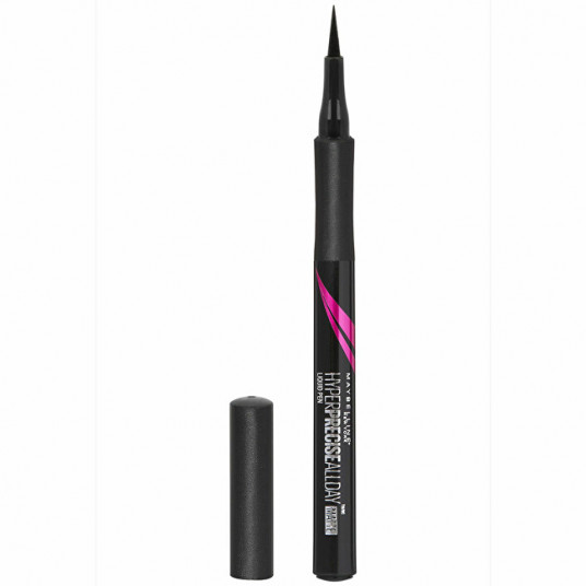 Maybelline - Water-resistant eyeliner in Hyper Precise All Day Matte (Liquid Pen) 1 ml - Black