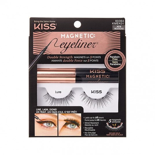 KISS - Magnetic (Magnetic Eyeliner & Lash Kit) - 02 Tempt