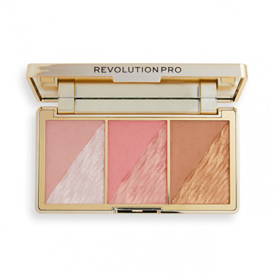  Revolution PRO - Crystal Luxe (Face Palette) 8.4 g - Rose Fresco 