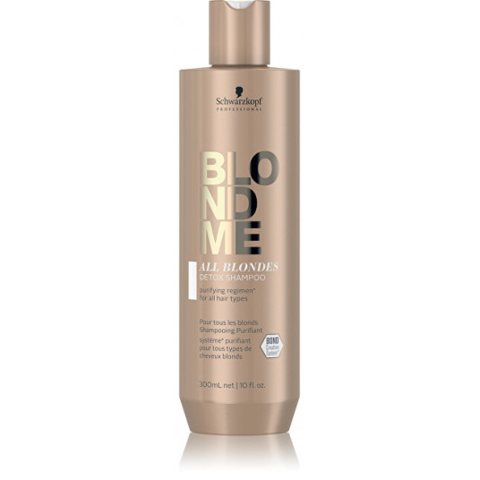 Schwarzkopf Professional - Detox shampoo for all types of blonde hair BLONDME All Blonde with ( Detox Shampoo) - 300 ml