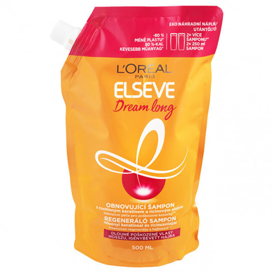 L´Oréal Paris - Elseve Dream Long Renewing Shampoo refill - 500 ml