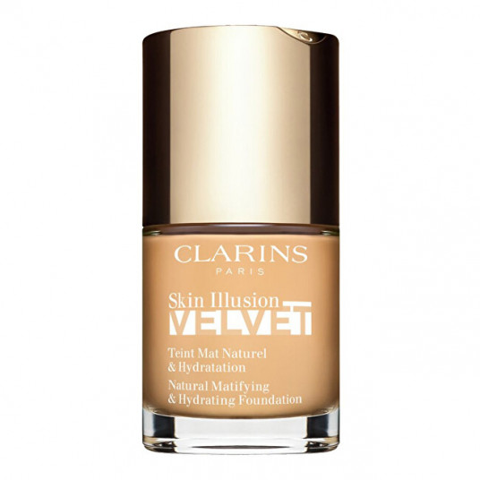  Clarins - Skin Illusion Velvet ( Natura l Matifying & Hydrating Foundation) 30 ml - 107C 