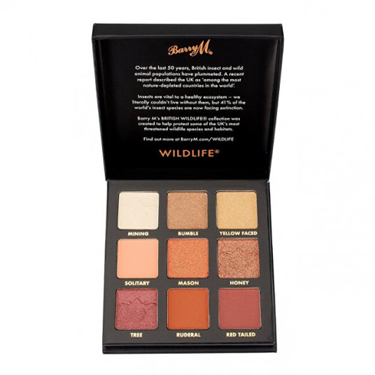 Barry M - Wildlife Eyeshadow Palette 9 x 1.4 g - Beetlle