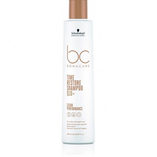  Schwarzkopf Professional - Time Restore Shampoo for Mature and Brittle Hair (Shampoo) - 250 ml 
