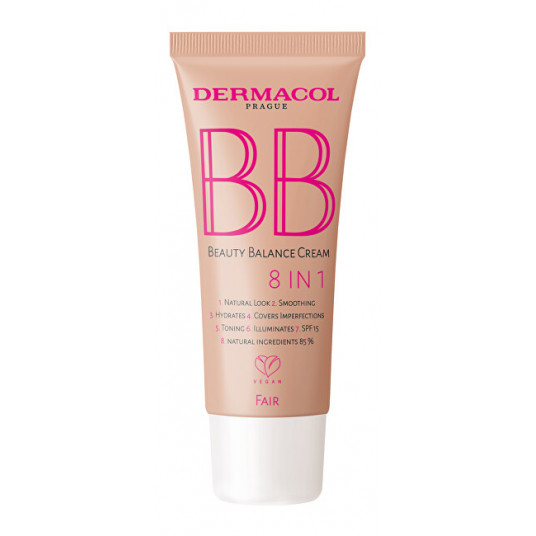  Dermacol - BB cream (Beauty Balance Cream) 30 ml - Shell 