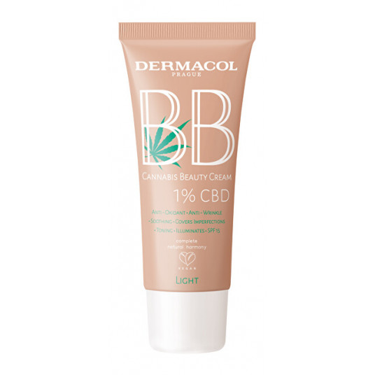 Dermacol - BB cream with CBD (Cannabis Beauty Cream) 30 ml - Light