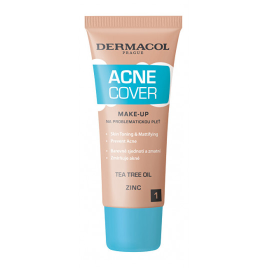  Dermacol - Make-up for problematic skin AcneCover 30 ml - 1 