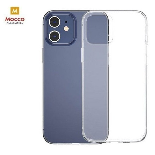 Mocco Ultra Back Case 0.3 mm Silicone Case for Apple iPhone 12 mini Transparent
