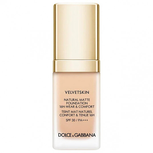  Dolce & Gabbana - Velvetskin matting liquid make-up ( Natura l Matte Foundation) 30 ml - Linen 