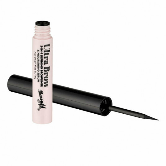 Barry M - Ultra Brow (2-in-1 Defining Browliner & Nourish ing Serum) 1.7 ml - Light Brown