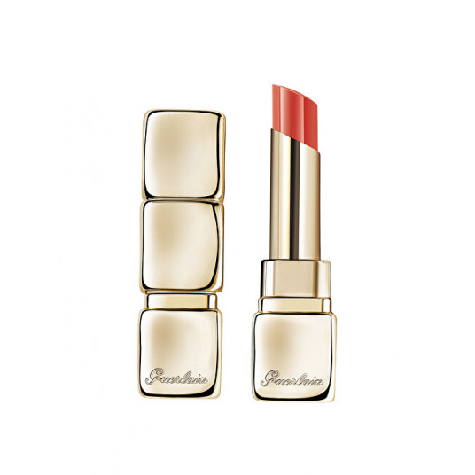 Guerlain - Glossy lipstick KissKiss Shine Bloom ( Lips tick ) 3.2 g - 749 Love Tulip