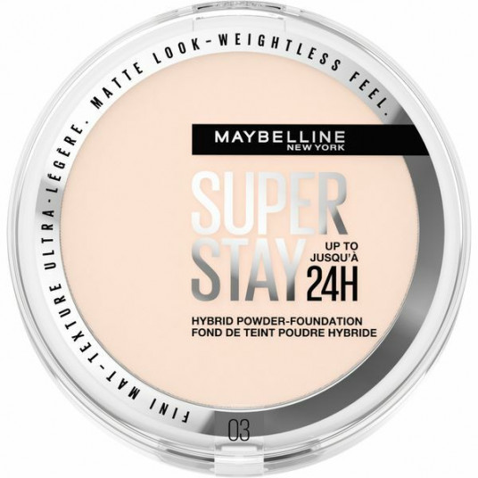 Maybelline - Make-up in powder SuperStay 24H (Hybrid Powder-Foundation) 9 g - 03