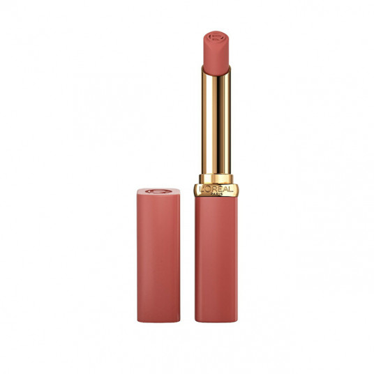 L´Oréal Paris - Long-lasting matte lipstick Color s of Worth ( Color Riche Intense Volume Matte Slim Lips tick ) 1.8 g - 600 Le Nude Audacious