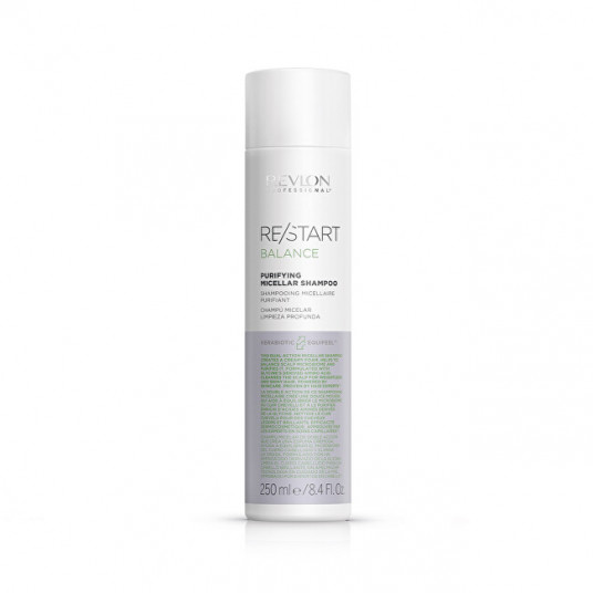Revlon Professional - Restart Balance Cleansing Shampoo (Purifying Micellar Shampoo) - 250 ml