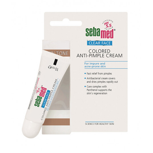Sebamed - Toning Cream Face Acne Clear (Coloured Anti-Pimple Cream) 10 ml