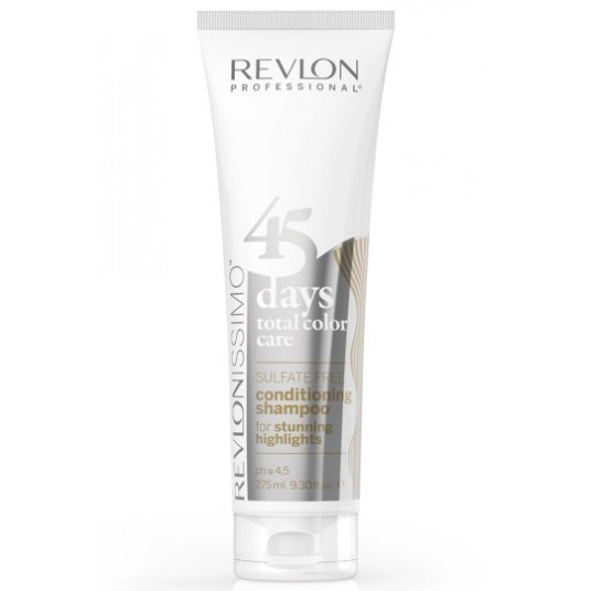 Revlon Professional - Shampoo and conditioner for gray, blond and dyed hair Issimo (Shampoo&Conditioner Stunning Highlights) 275 ml