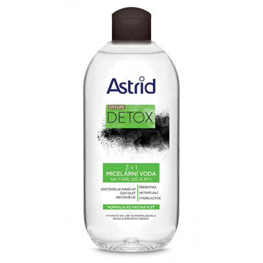 Astrid - 3-in-1 Miclear Water for Normal to Oily Skin Citylife Detox 400 ml