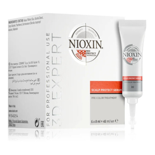  Nioxin - 3D Expert Skin (Scalp Protect Serum) 6 x 8 ml 