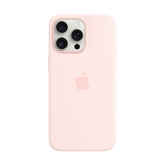  Dėklas Apple Iphone 15 Pro Max Silicone Case with MagSafe - Light Pink 