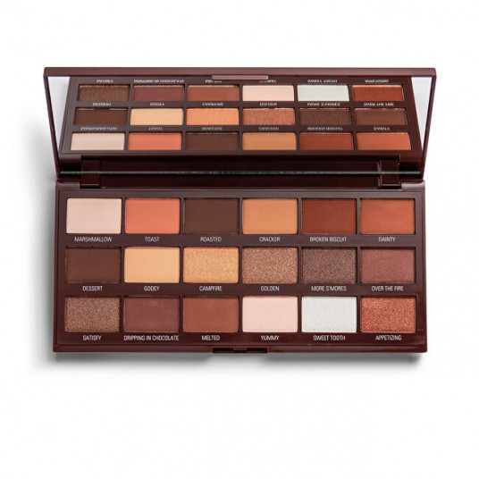  I Heart Revolution - Smores Chocolate Eyeshadow (Make up Pigment Palette) 18 g 