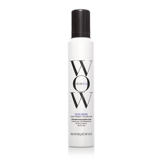  Color Wow - Styling toning foam for blonde hair Color Control (Purple Toning + Styling Foam) 200 ml 